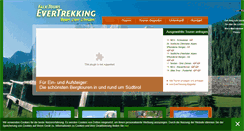 Desktop Screenshot of evertrekking.com